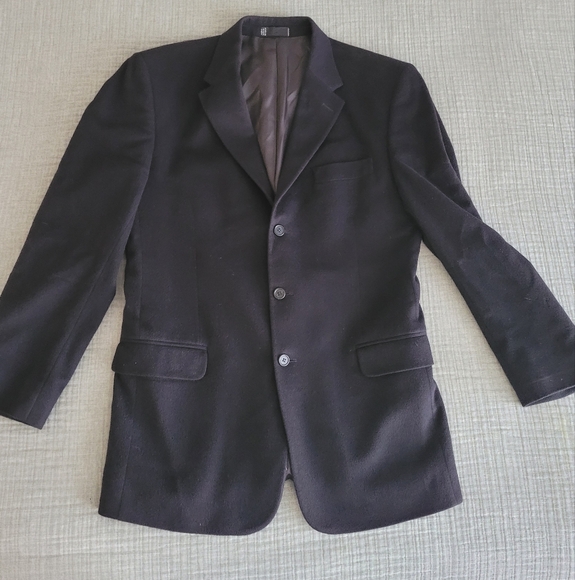 Neiman Marcus Black Cashmere Sport Coat